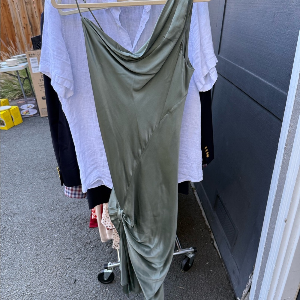 Cinq à Sept Sage Green Dress